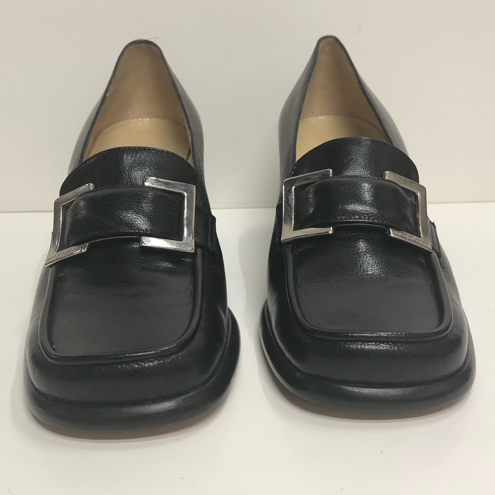 Sergio Rossi Made in Italy Black Loafer